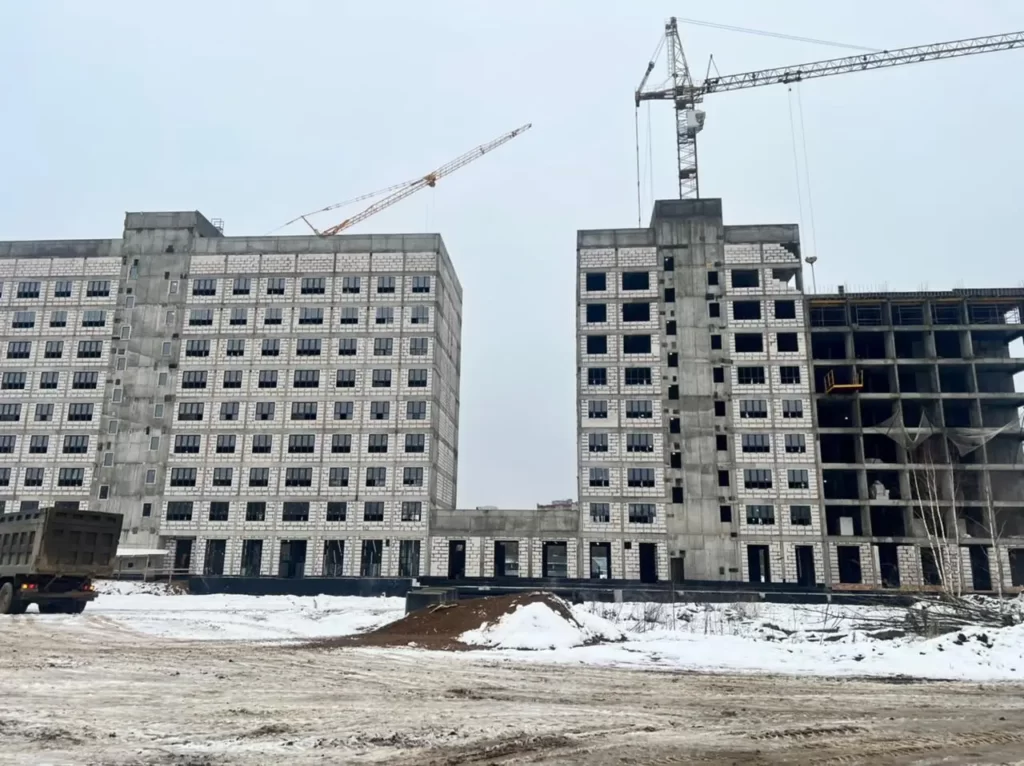 Ход строительства Ход строительства