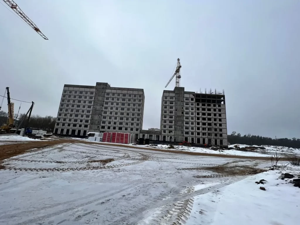 Ход строительства Ход строительства