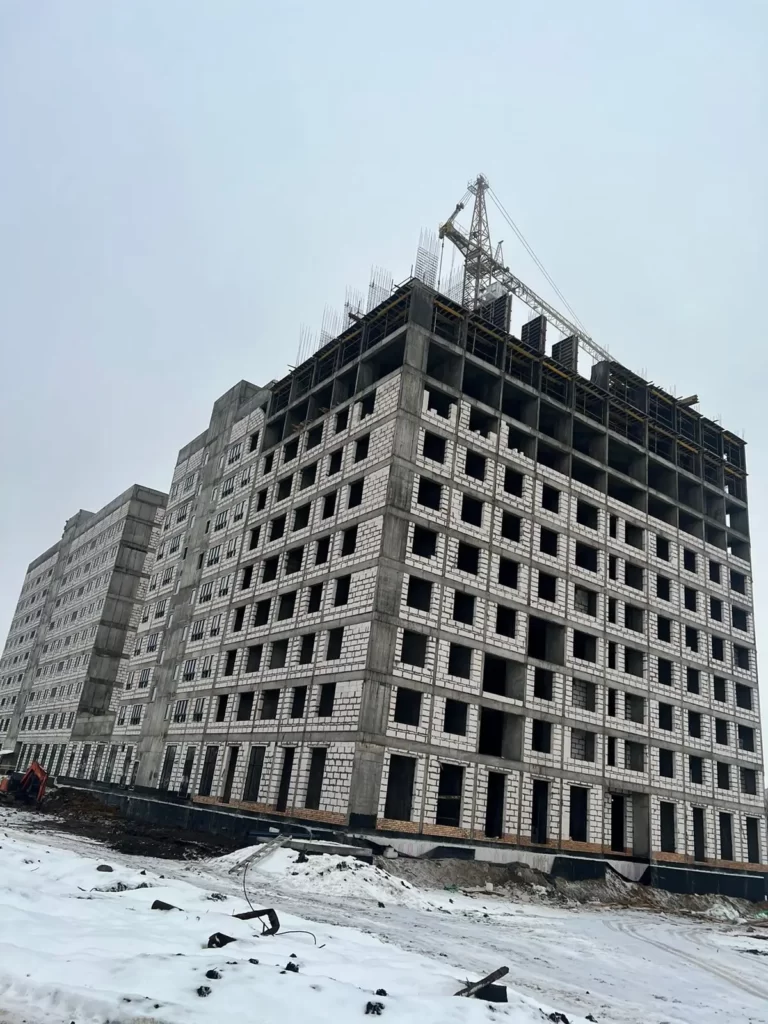 Ход строительства Ход строительства