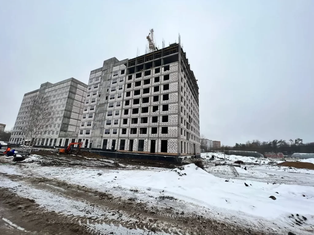 Ход строительства Ход строительства