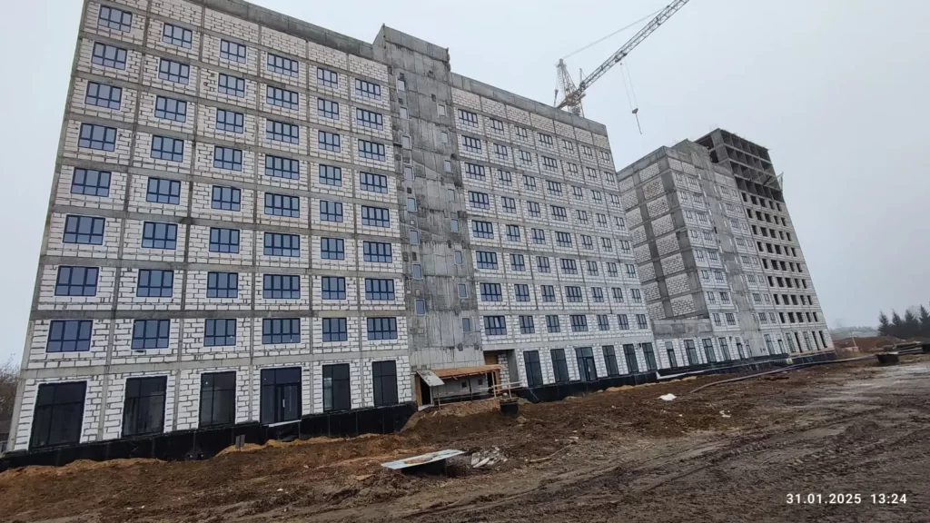 Ход строительства Ход строительства