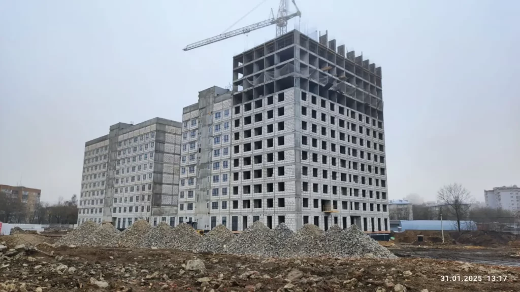 Ход строительства Ход строительства