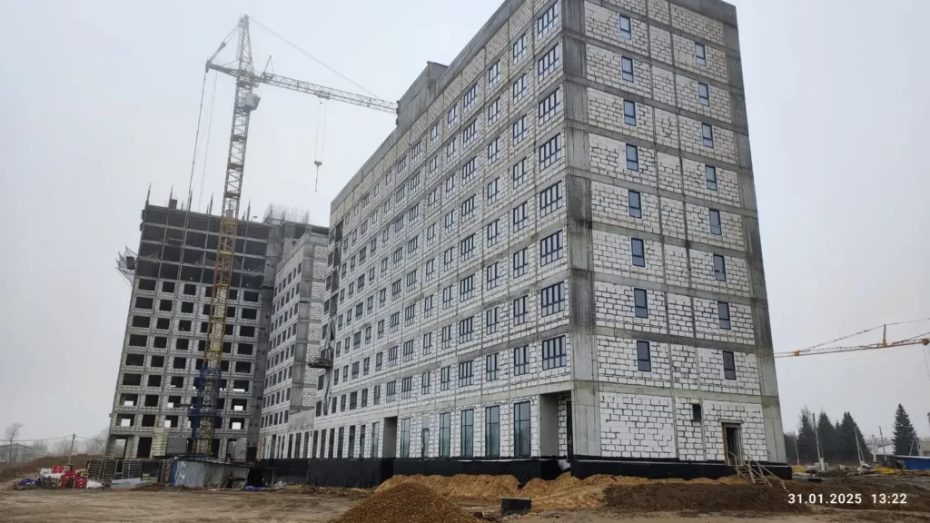 Ход строительства Ход строительства