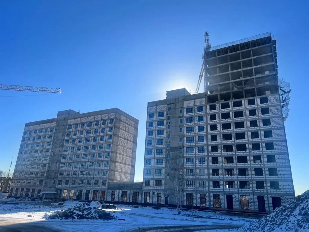 Ход строительства Ход строительства