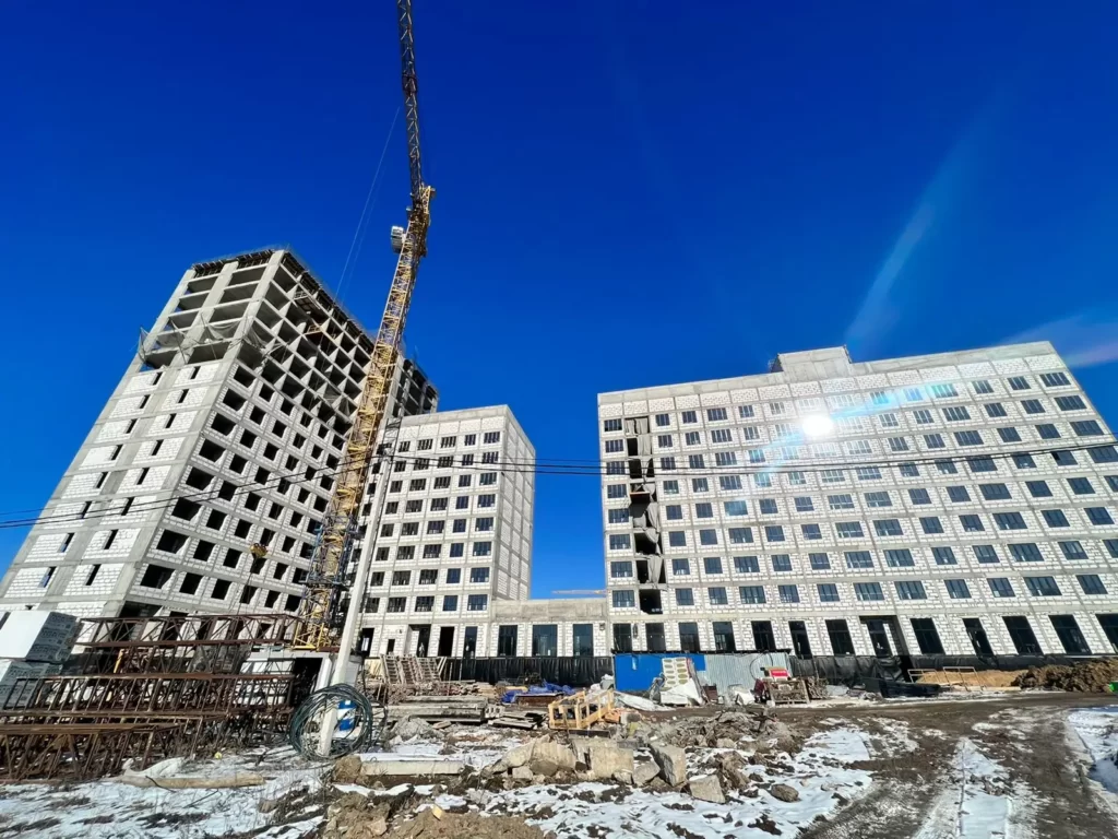 Ход строительства Ход строительства