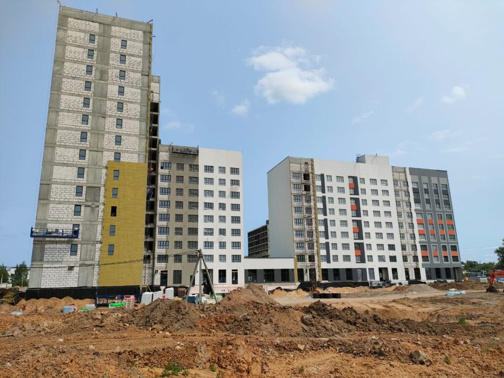 Ход строительства Ход строительства