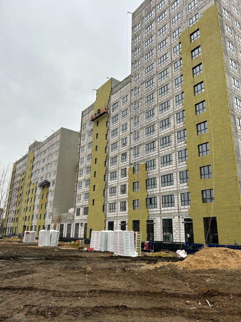 Ход строительства Ход строительства